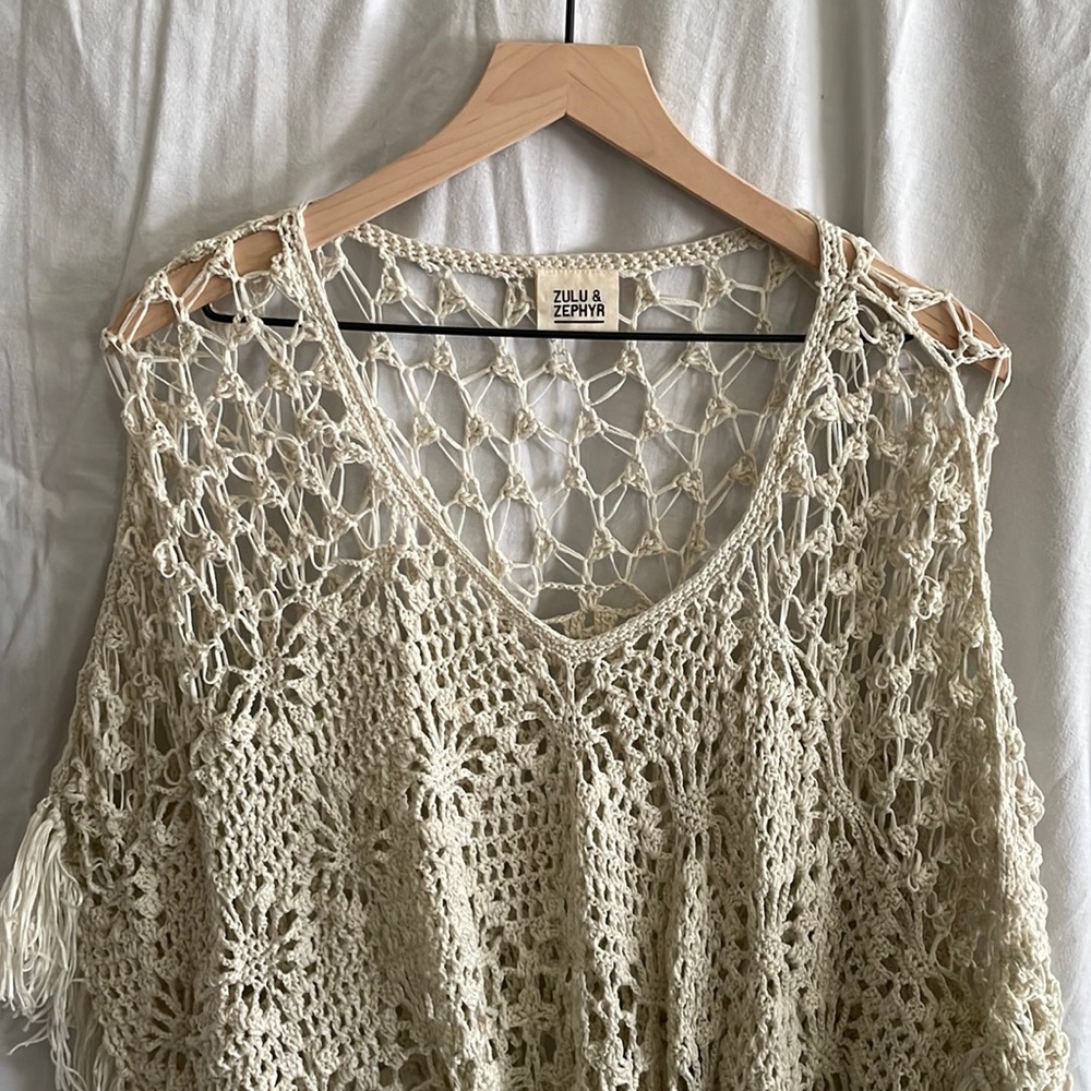 Zulu and Zephyr crochet kaftan